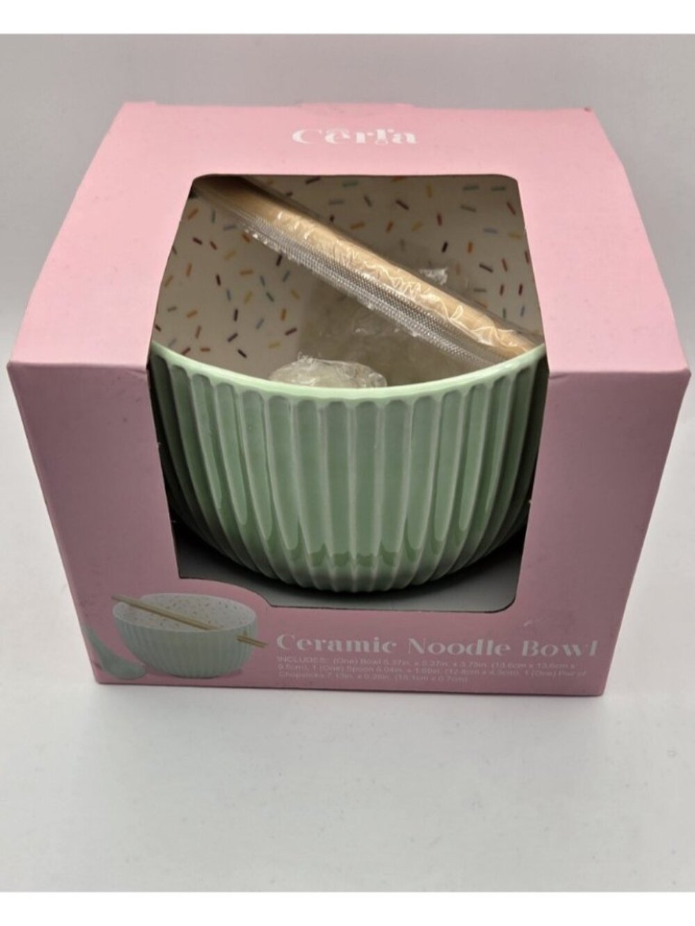 Cerra Ceramic Noodle Bowl Set